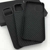 real carbon fiber phone case for iphone 12 pro max ultra thin anti fall carbon fiber hard cover cases for iphone 12 mini