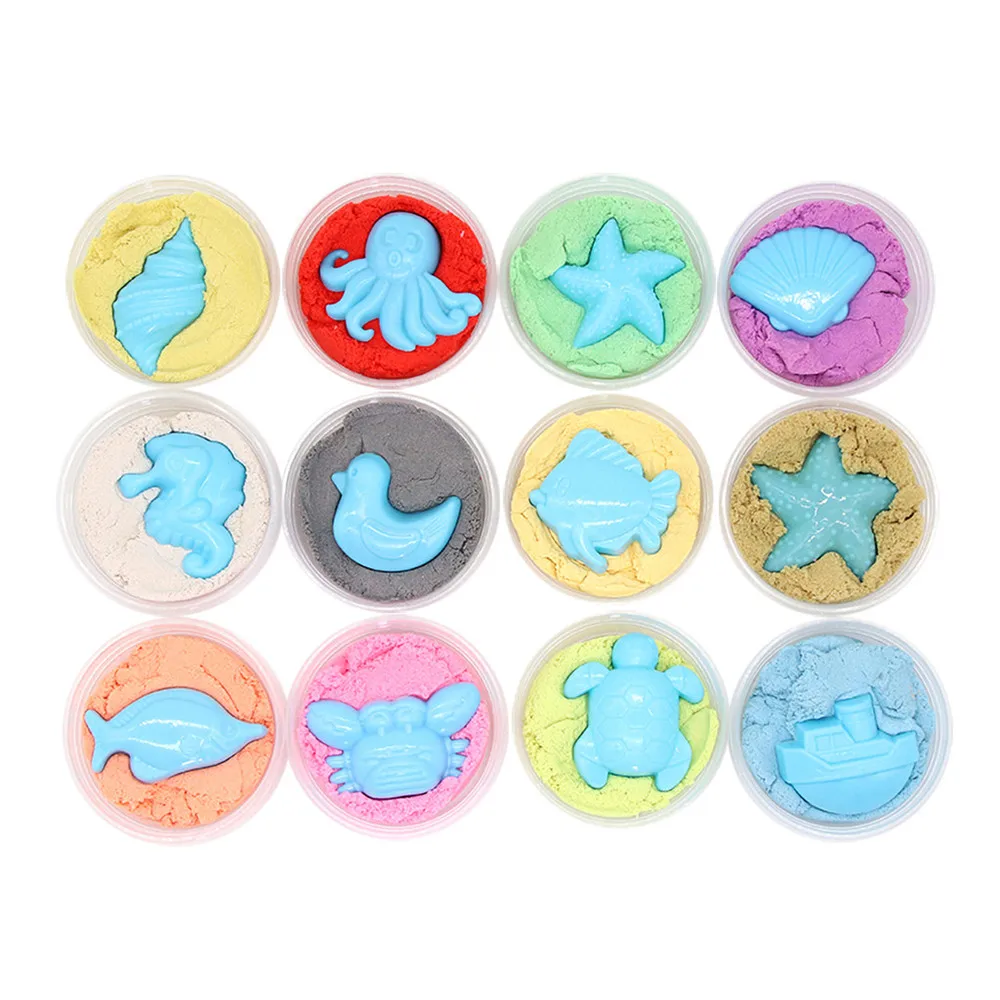 Волшебный песок игрушка ручной работы динамическая глина Космический