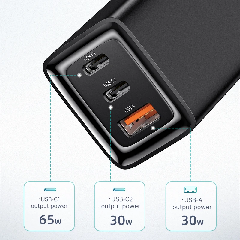 mcdodo 65w gan usb charger quick charge 4 0 type c pd charger portable mini fast charger for iphone x xiaomi macbook pro laptop free global shipping