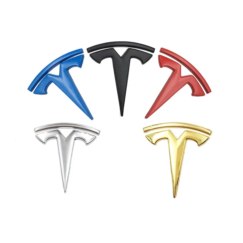 Автомобильный Стайлинг 3D Металл для Тесла наклейки модель S X 3 P100D P85D 200 логотип