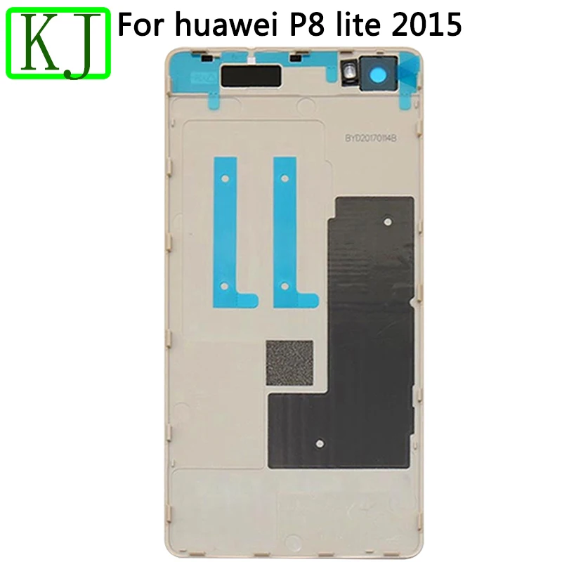 Для huawei P8 Lite крышка батареи задняя пластиковая Дверная панель корпус чехол для нового 5,0 ''P8 Lite задняя крышка