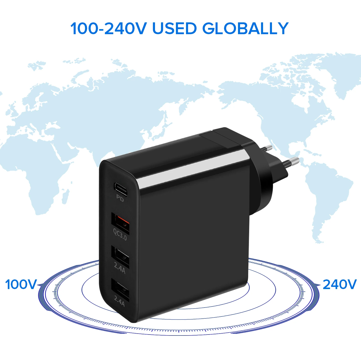 GOOJODOQ PD 48 Вт USB type C зарядное устройство Быстрая зарядка 3,0 настенное быстрое зарядное устройство для Apple MacBook воздушный iPad Pro iPhone samsung huawei htc
