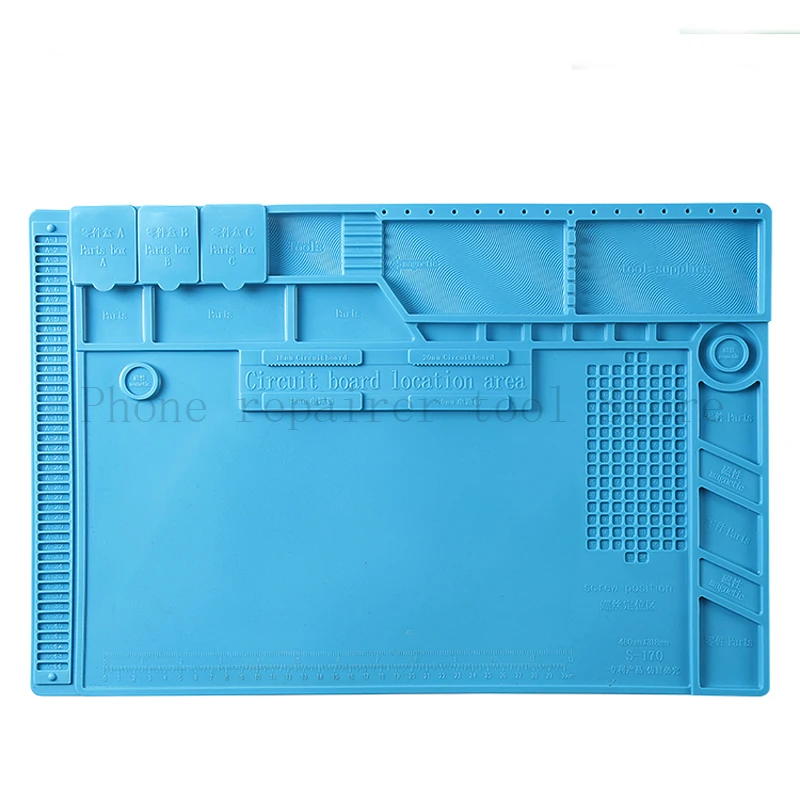 Высококачественный Магнитный силиконовый коврик 480x318 мм Настольный Рабочий