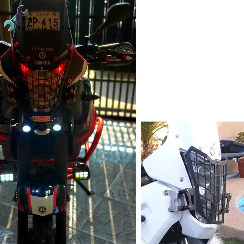 Защитный чехол для фар Yamaha XT660Z Tenere аксессуары XT660 Z защита головного света