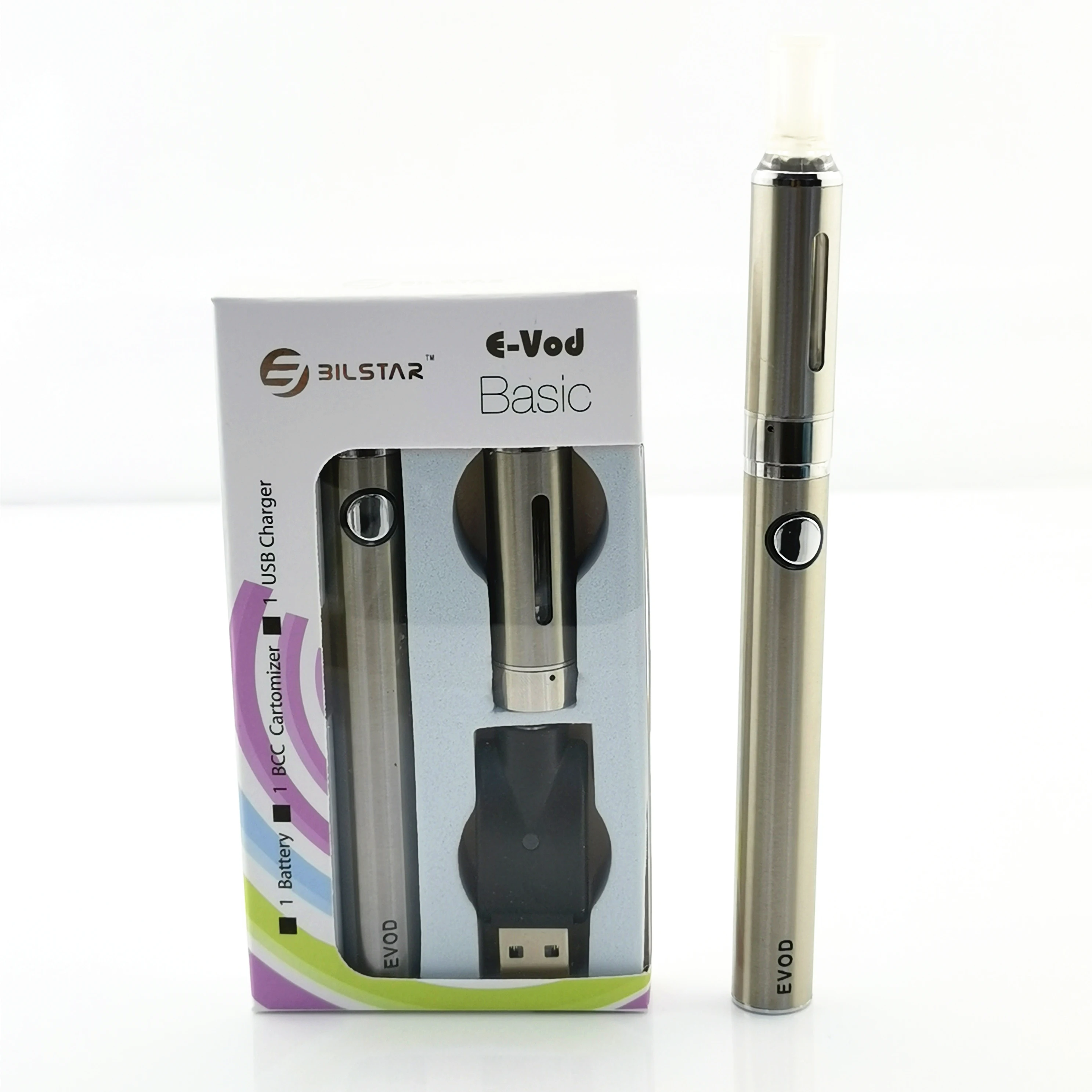 Электронная сигарета Evod MT3 стартовый набор для вейпа 1100 мАч перезаряжаемый