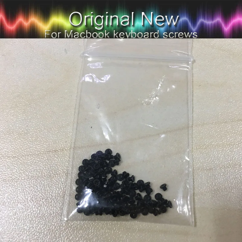 Новые винты для клавиатуры 100 шт. Macbook Pro Air Retina A1342 A1278 A1286 A1297 A1370 A1465 A1369 A1466 A1425 A1502 A1398
