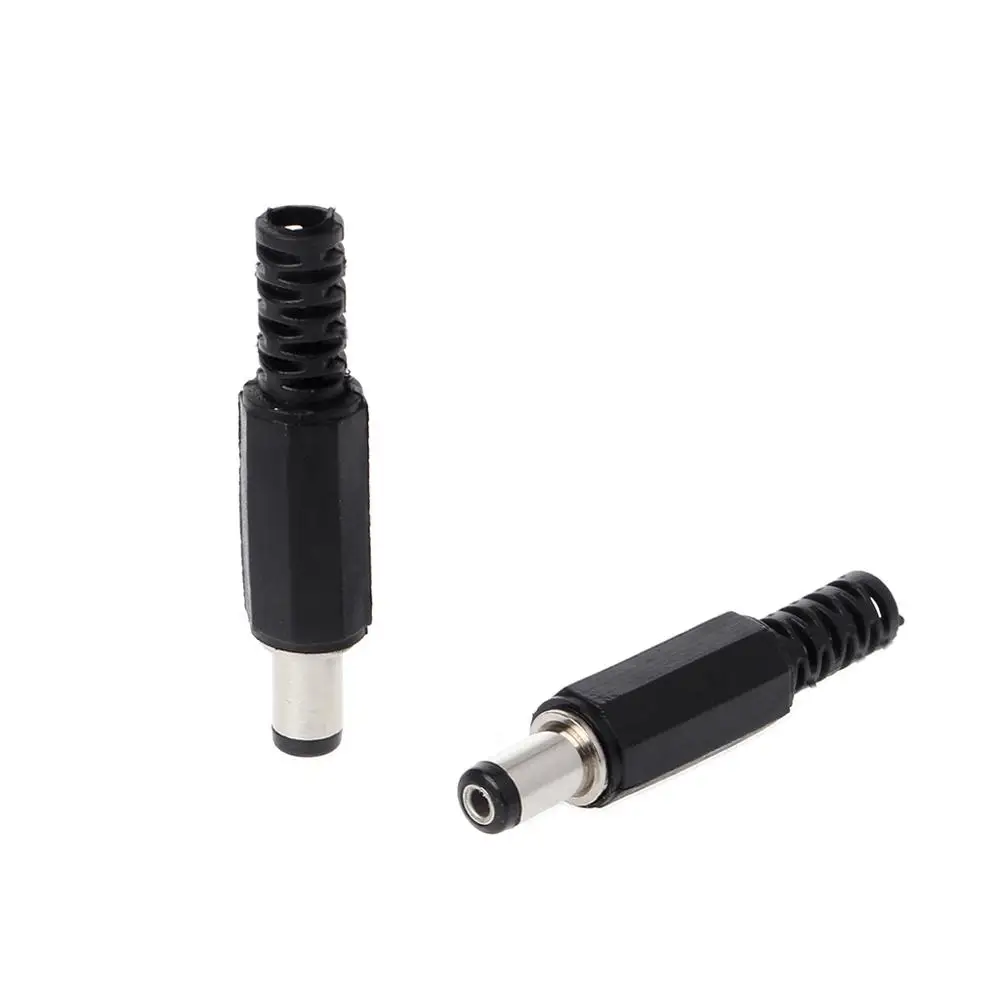 Штекерный разъем питания постоянного тока 5 компл./упак. мм x 2 1 + шт. винтовой замок