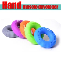 20 100lb silicone adjustable hand grip finger forearm strength trainer ring carpal expander muscle workout exercise pinch device