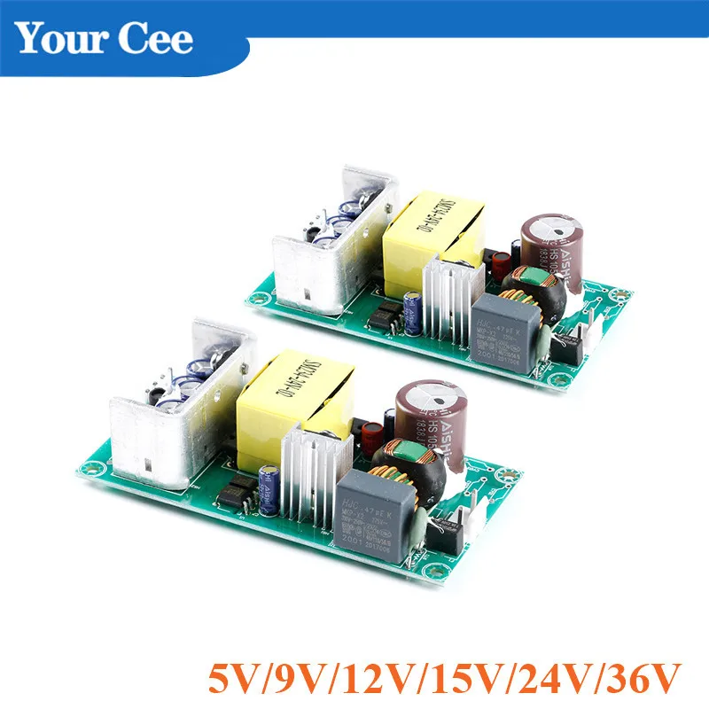 AC-DC 40W Isolated Power Module Buck Converter Industrial Switching Supply Bare Board 220V to 5V 9V 12V 24V | Электронные