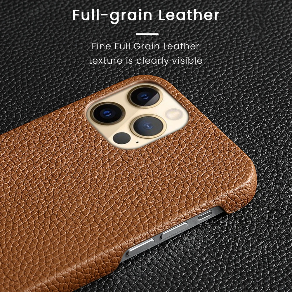 genuine cowhide leather phone case for iphone 13 pro max 12 13 mini 11 12 pro max x xr xs max 5 6 6s 7 8 plus se 2020 back cover free global shipping