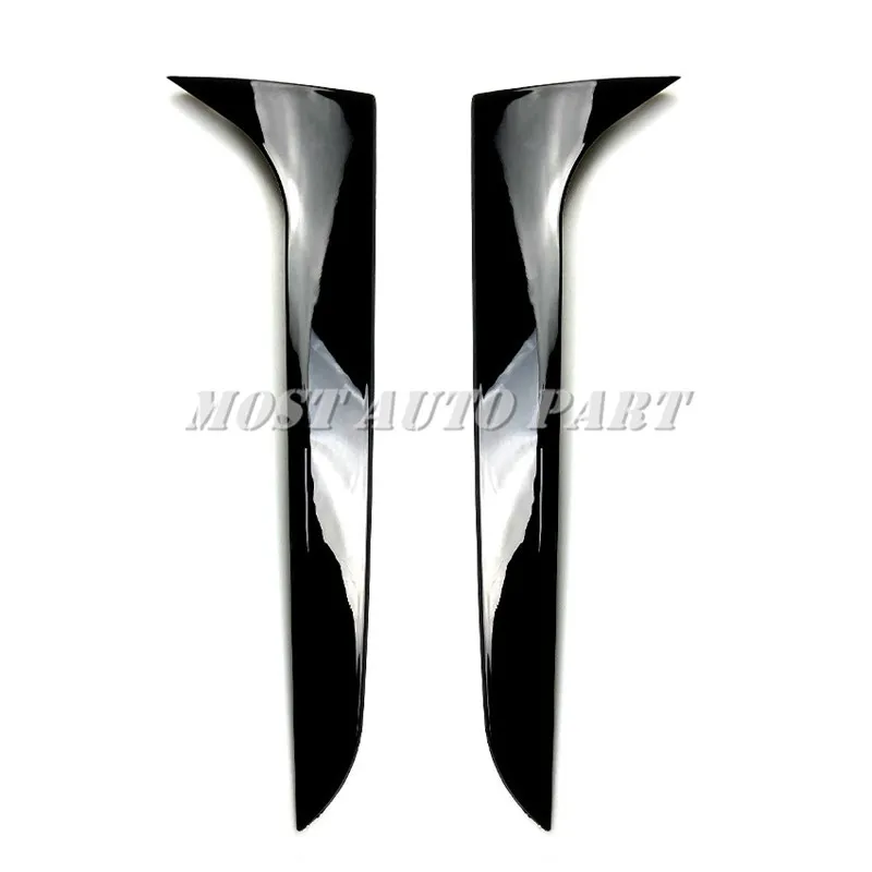 Черный спойлер на заднее стекло чехол боковое крыло для Audi A4 B8 Allroad Avant 2009 2016 2 шт.