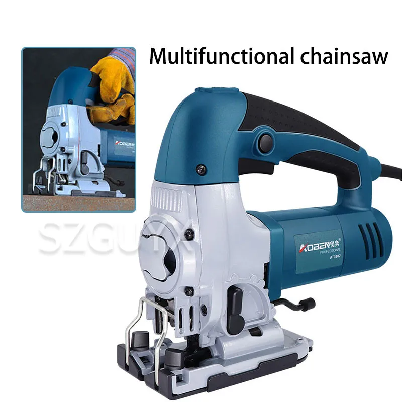 220V маленький ручной кривая пила Многофункциональный деревообрабатывающий