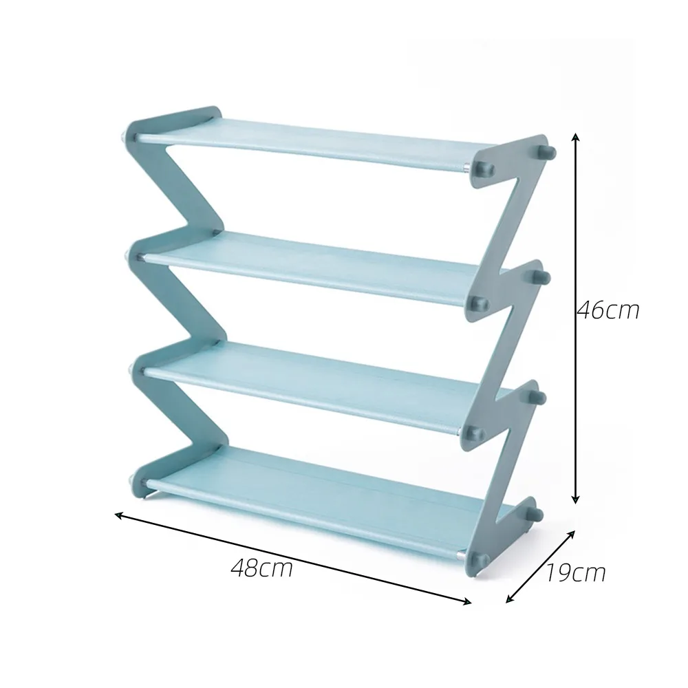 Hallway Space Saving Shoes Rack Over Multi-layer Stainless Steel Decorative Shelf Sundries Dorm Room Stand Organizer | Мебель