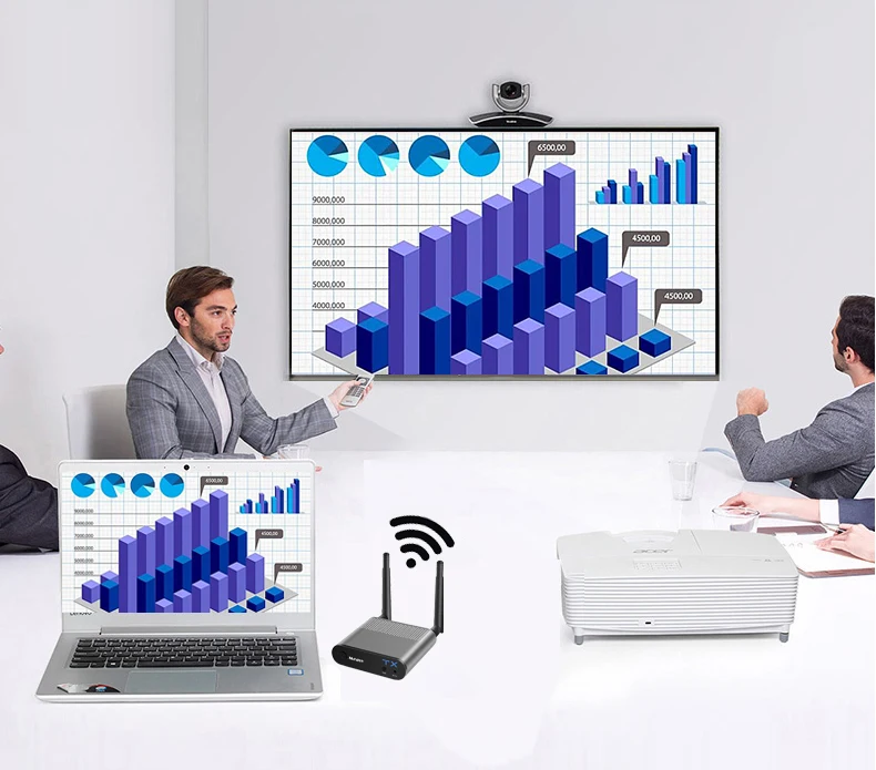 Measy 5,8 ГГц Беспроводная система передачи беспроводной HDMI удлинитель передатчик приемник видео wifi 100 м беспроводной HDMI Комплект передатчика