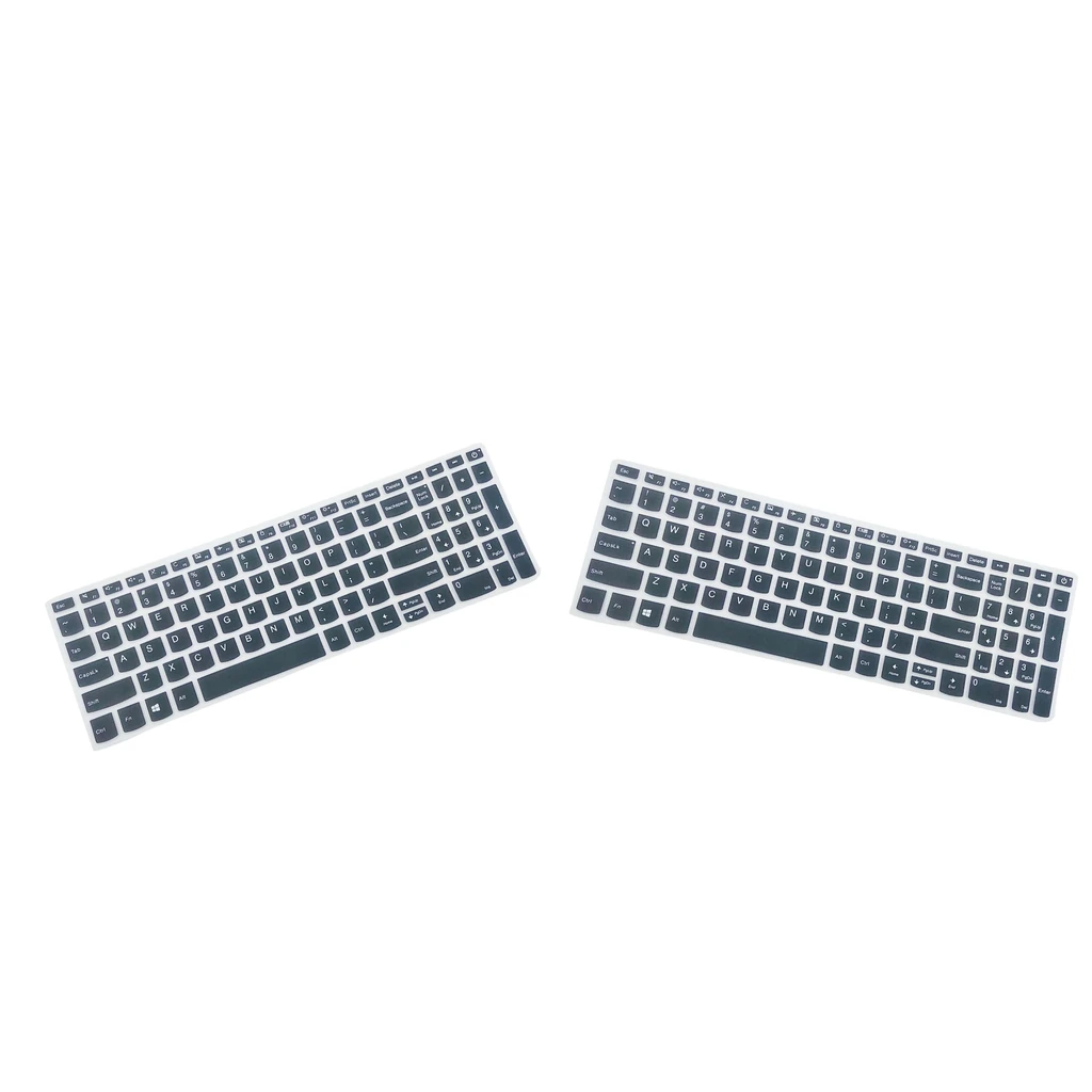 

2x 15.6 Waterproof Anti-Dust Silicone Keyboard Cover for Lenovo 5000