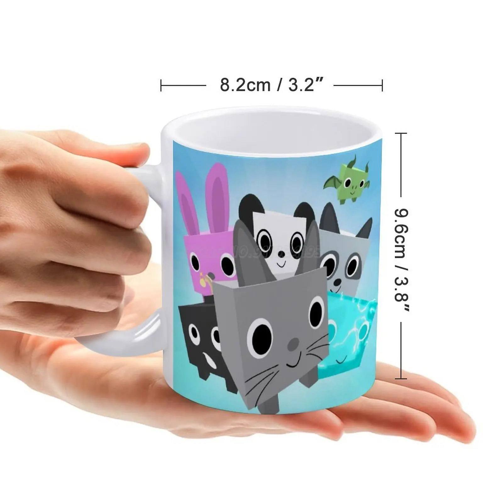 Белая кружка для домашних животных креативный подарок друзей и семьи 11 унций