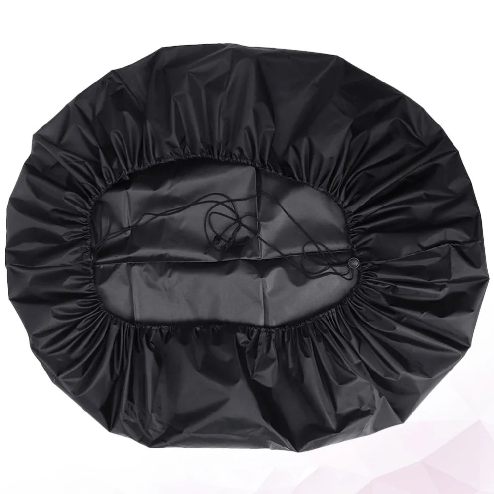 

112cm Barbecue Oven Cover BBQ Cover Waterproof BBQ Grill Protective Cover Black