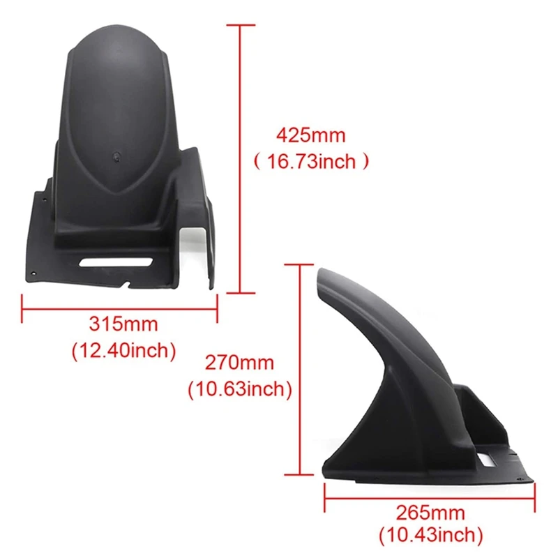 

Car Rear Fender Splash Mud Dust Guard Mudguard Cover Mudflap for Suzuki V-Strom 650 DL650 2004 - 2020