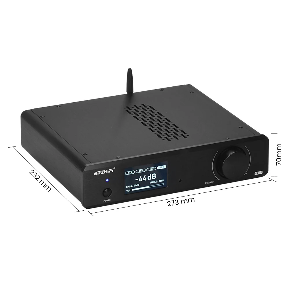 Усилитель звука BRZHIFI Bluetooth 5 0 70 Вт * 2 класс AB каналов стерео усилитель аудио