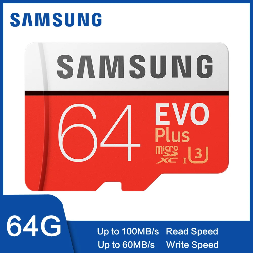 Карта памяти SAMSUNG Micro SD 512 ГБ 256 128 Гб 64 32 SDHC SDXC класс EVO + 10 C10 UHS TF карты транс флэш Microsd|