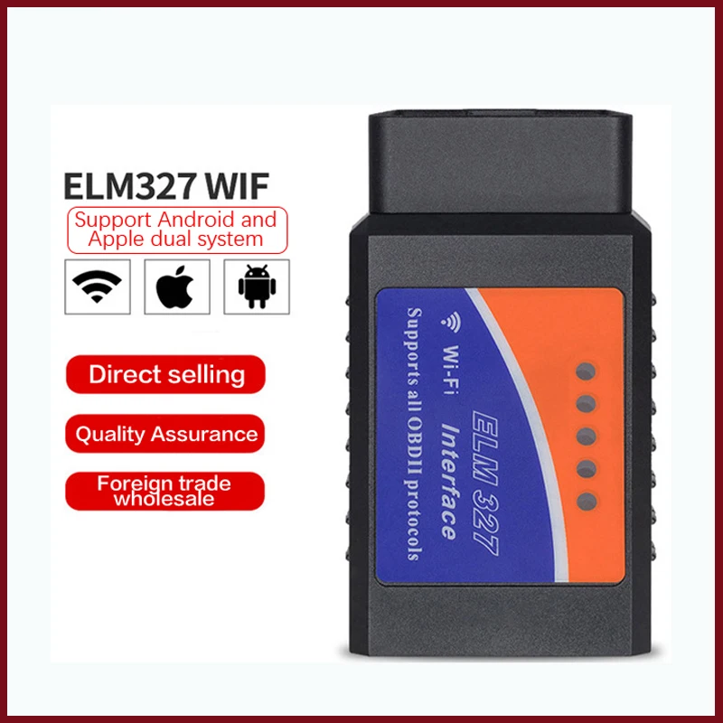 Профессиональный Автомобильный Bluetooth OBD Elm 327 Wi-Fi сканер диагностические