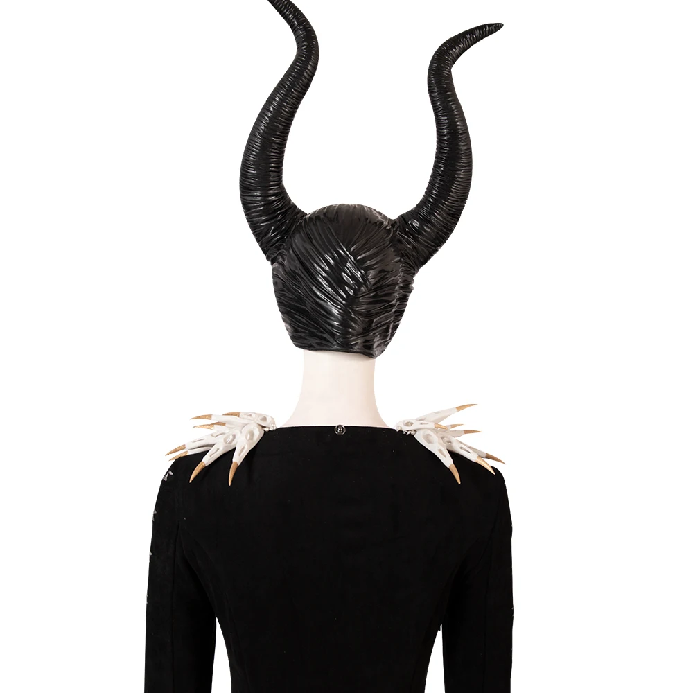 Maleficent Косплей Костюм любовница зла костюмы крылья Маска Костюм Анжелина Джоли Хэллоуин одежда головные уборы на заказ