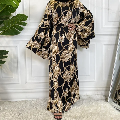 Новый дизайн, высококачественное атласное платье для мусульманских женщин, женское платье, элегантное модное красивое мусульманское платье, женские мусульманские комплекты