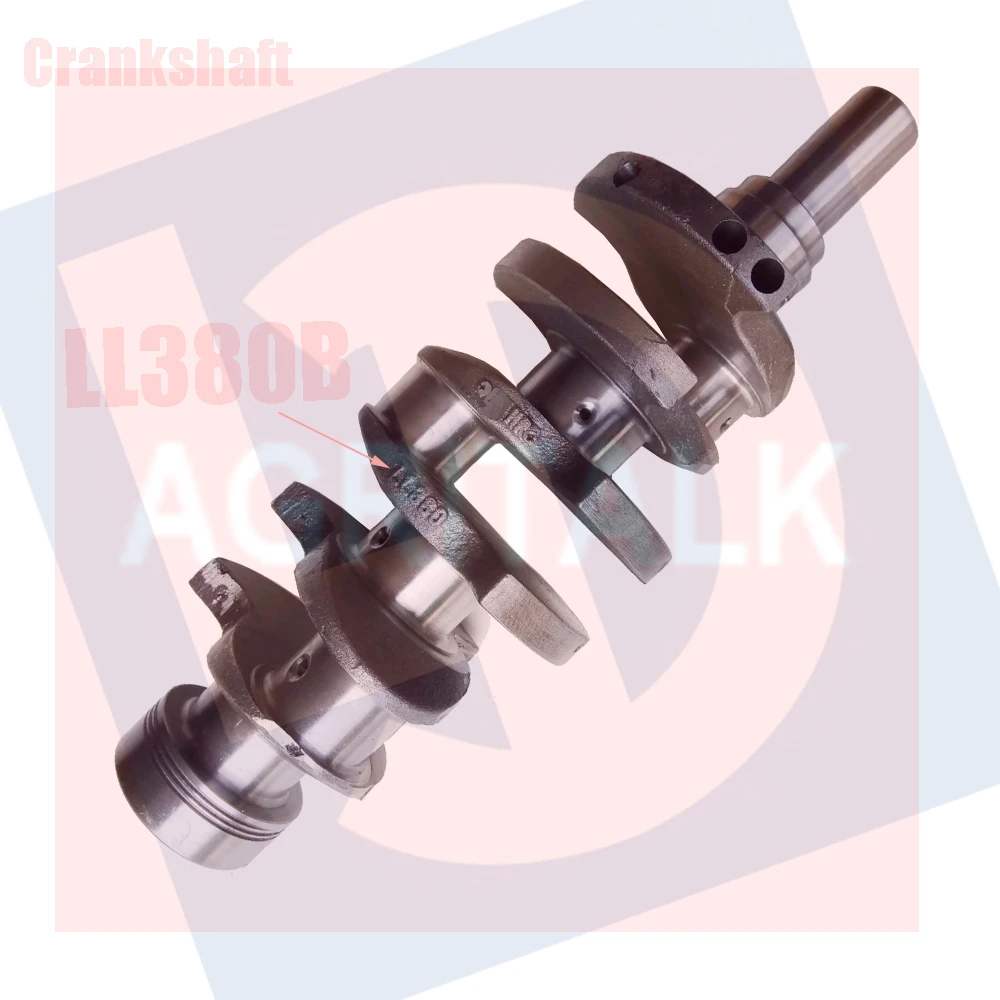 Коленчатый вал для детали двигателя Laidong LL380BT, номер детали: LL380B-05003