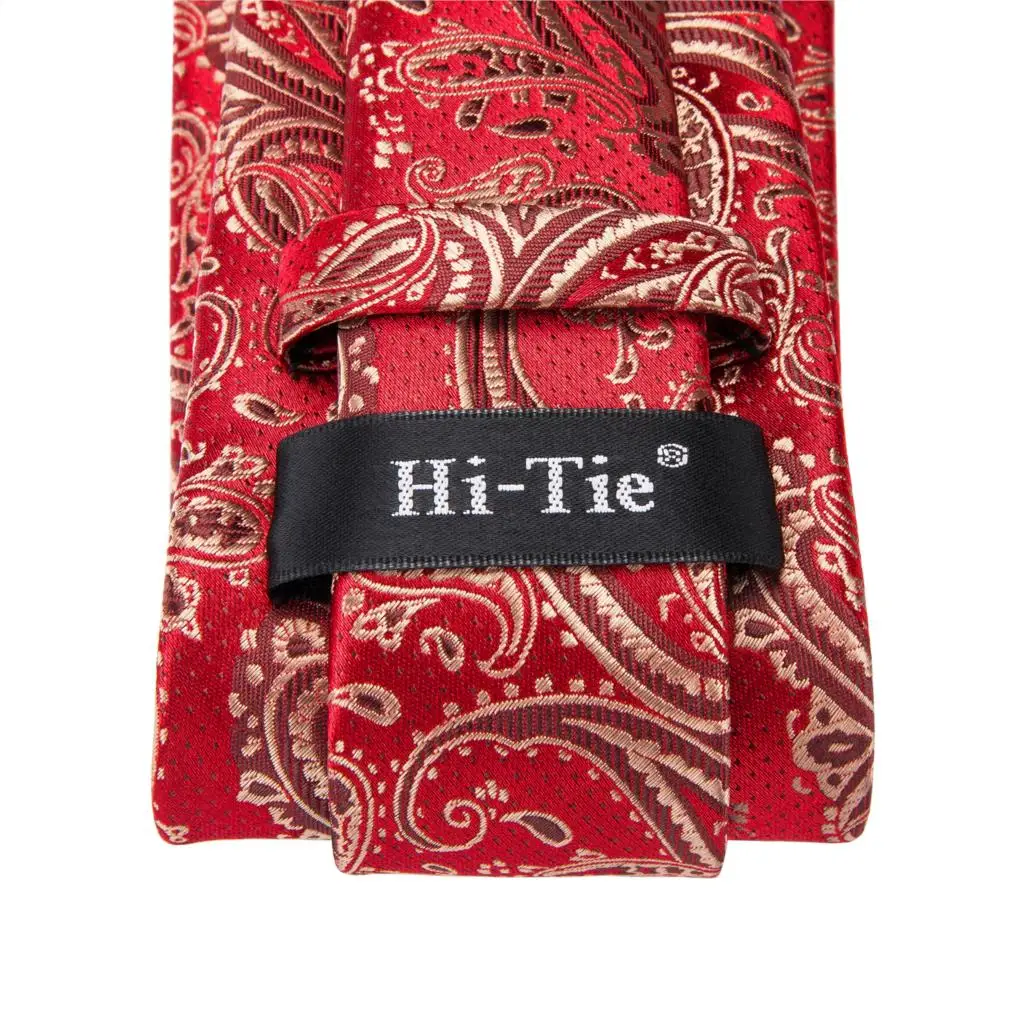 Модные винно-красные однотонные Галстуки Hanky запонки шелковые галстуки для мужчин формальные деловые Свадебные вечерние C-430