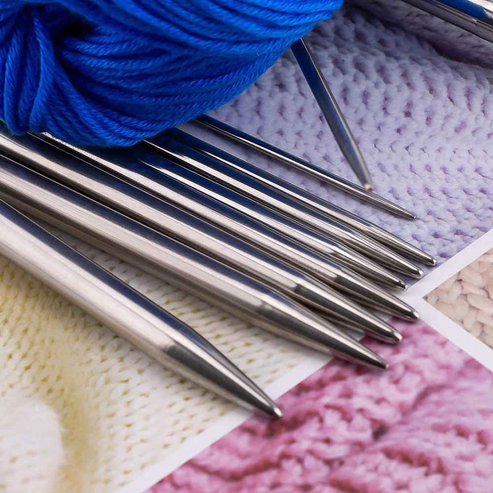 11 шт. круговые спицы для вязания 80 см | Дом и сад