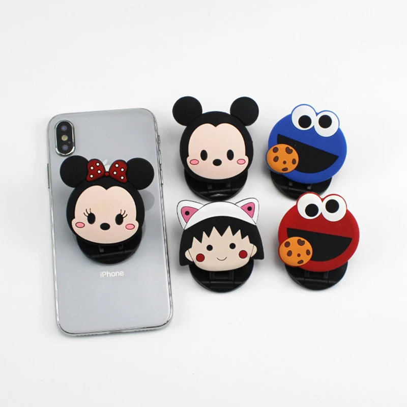 Держатель для телефона с изображением Микки и Минни | Мобильные телефоны