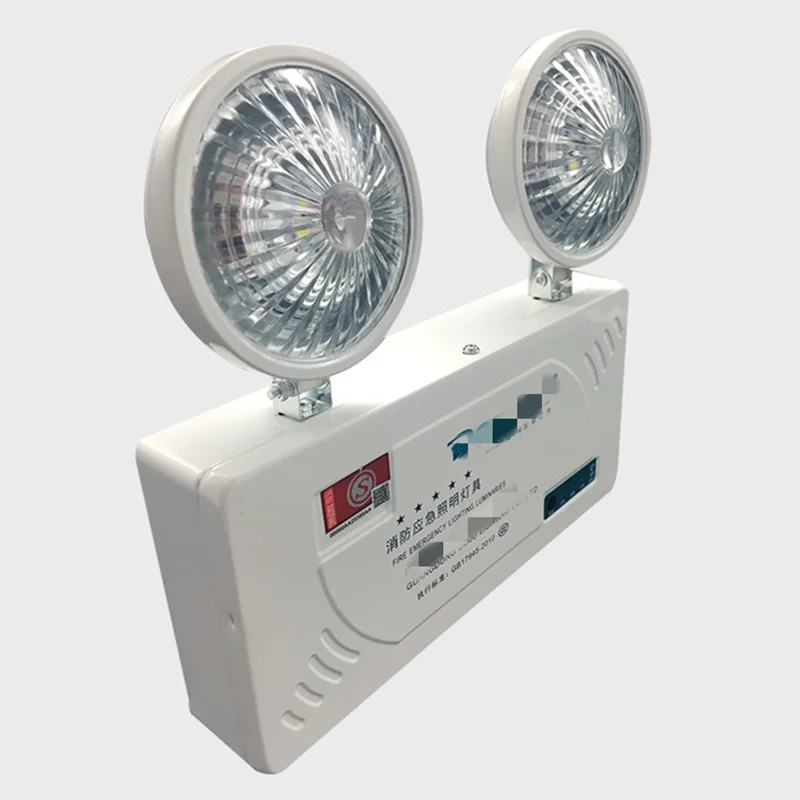 Двойная аварийсветильник лампа с 2 головками противопожарная аварийная | Лампы и