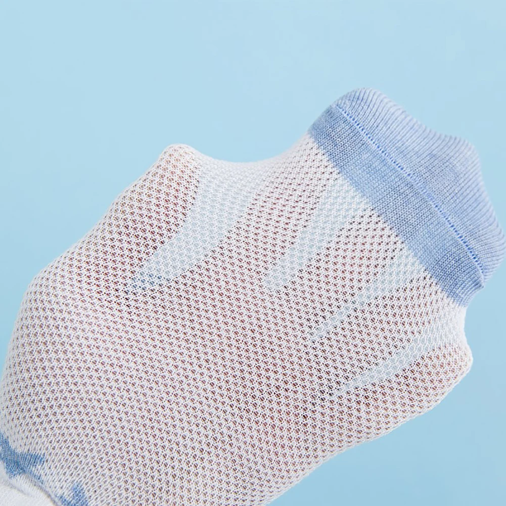 5 пар в партии Детские носки Сезон весна-лето Хлопковые Дышащие для новорожденных