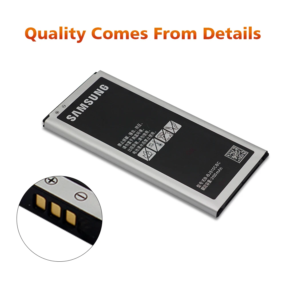 Аккумулятор для samsung J510 EB-BJ510CBC 3100 мАч для samsung Galaxy J5 j510F SM-J510M J510H Сменный аккумулятор для телефона