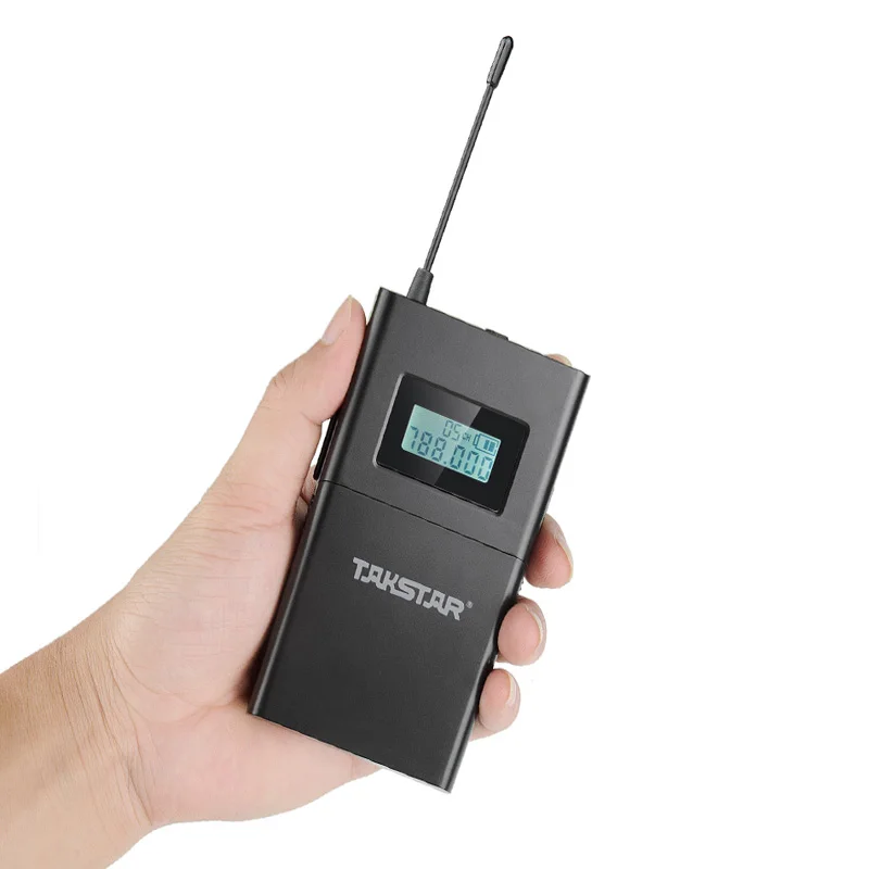 Бутиковая система сценического монитора 1 передатчик 6 приемников Takstar WPM 200 UHF