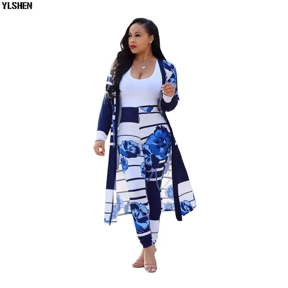 Style2 Blue flower Комплект из двух предметов с рисунком комплект из обуви в африканском стиле платья для Для женщин в африканском стиле размера плюс одежда Анкара длинное платье костюм халат Bazin африканского Femme - Цвет: Style2 Blue flower
