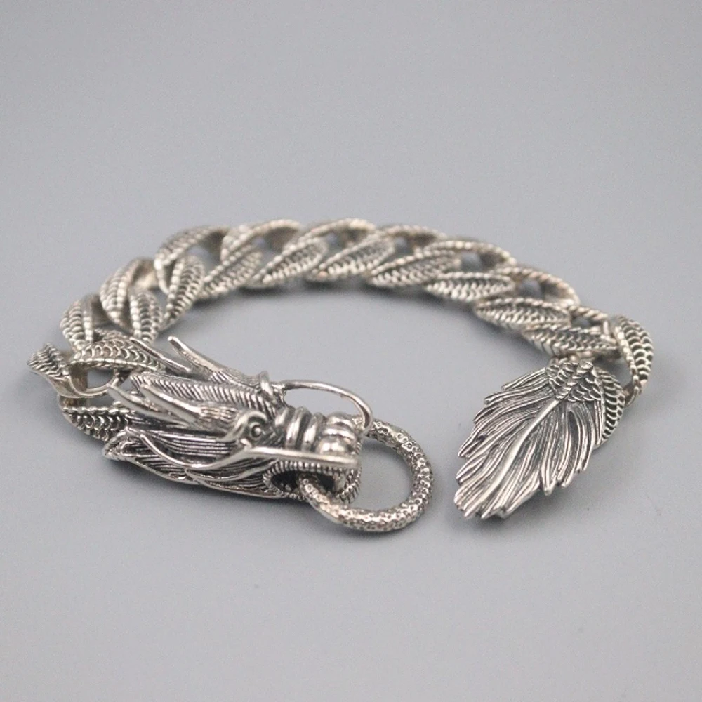 

Браслет из серебра, 15 мм, 56-57 г/20 см