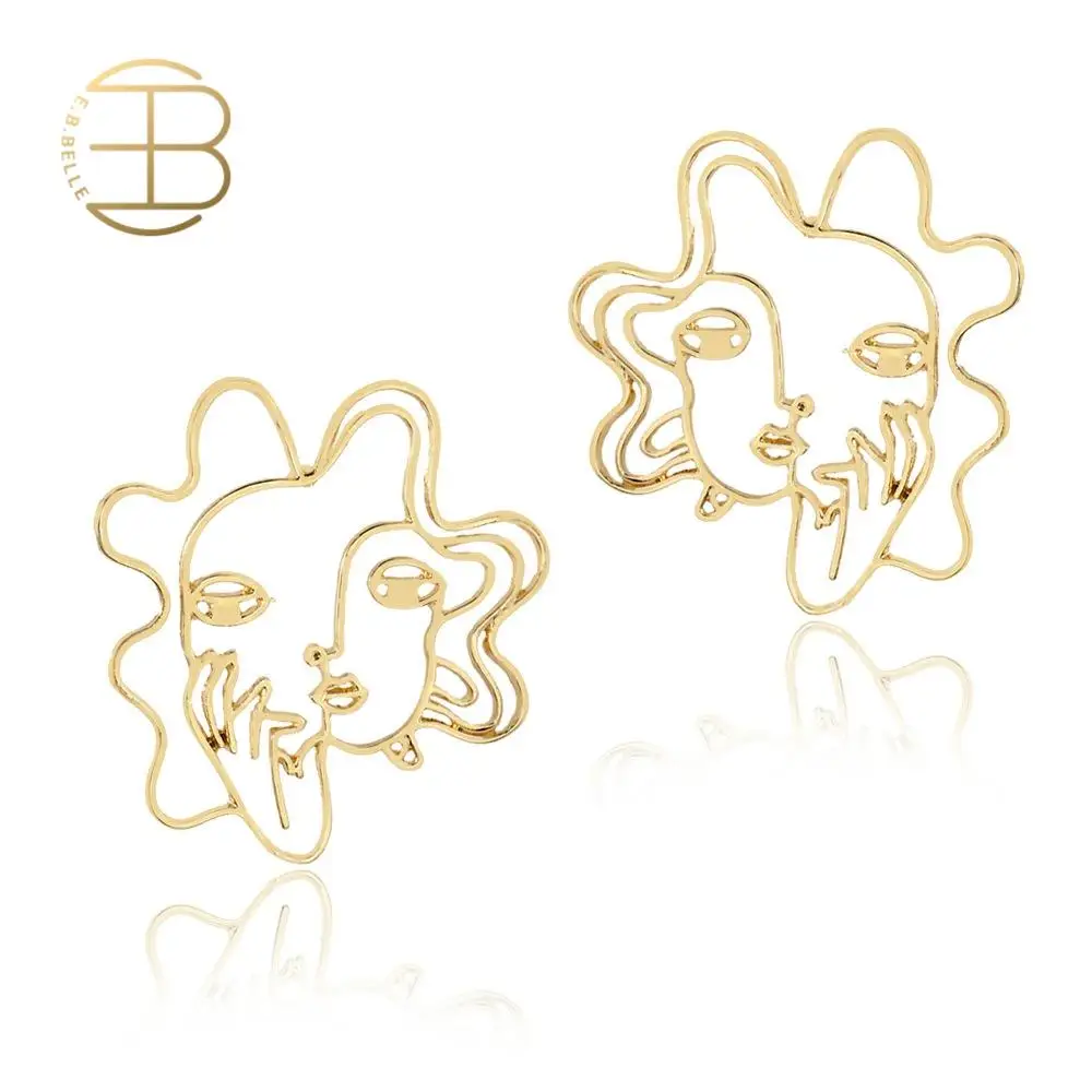 Креативные женские уход за кожей лица серьги для женщин в стиле ретро