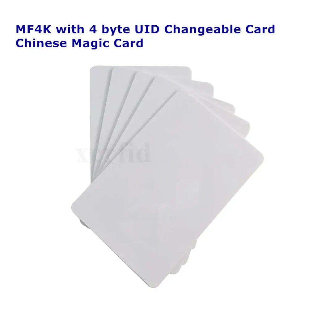13 56 МГц MF4K S70 0 блок записываемая 4 байта UID сменная карта радиочастотной
