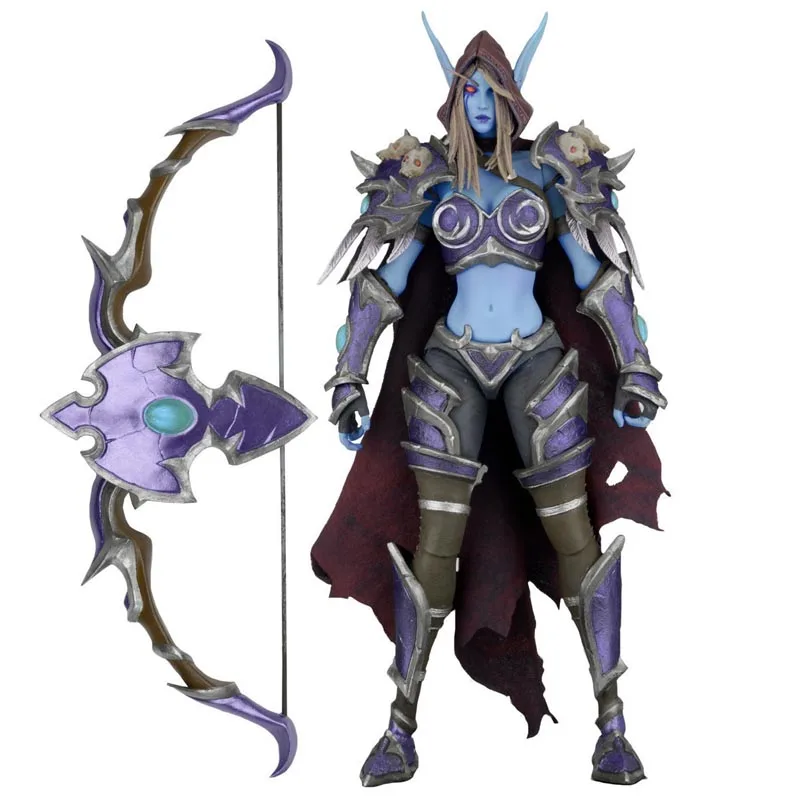 

NECA Hero Storm Warcrafts Star CraftRynor Sylvanas Action Figure Ornaments Christmas Present Decorate Model Toys