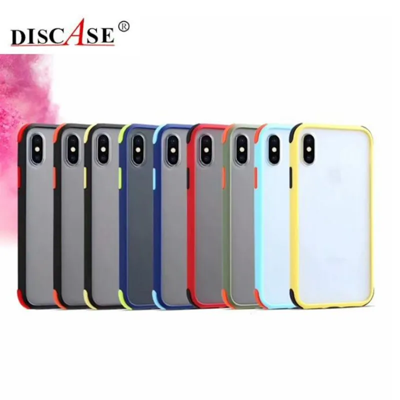 2 в 1 силиконовый чехол для телефона для iphone 11 11pro max 7 7plus 6 6s plus XS MAX XR X Capa простой чехол для iphone 8 чехол