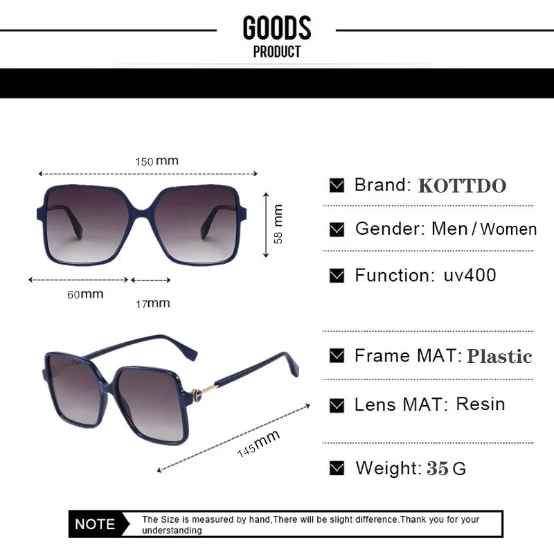 

Anti-Reflective Brands Design Fashion Square Frame Sunglasses Women Classic Retro Red Mirror Plastic Men Sun Glasses Uv400