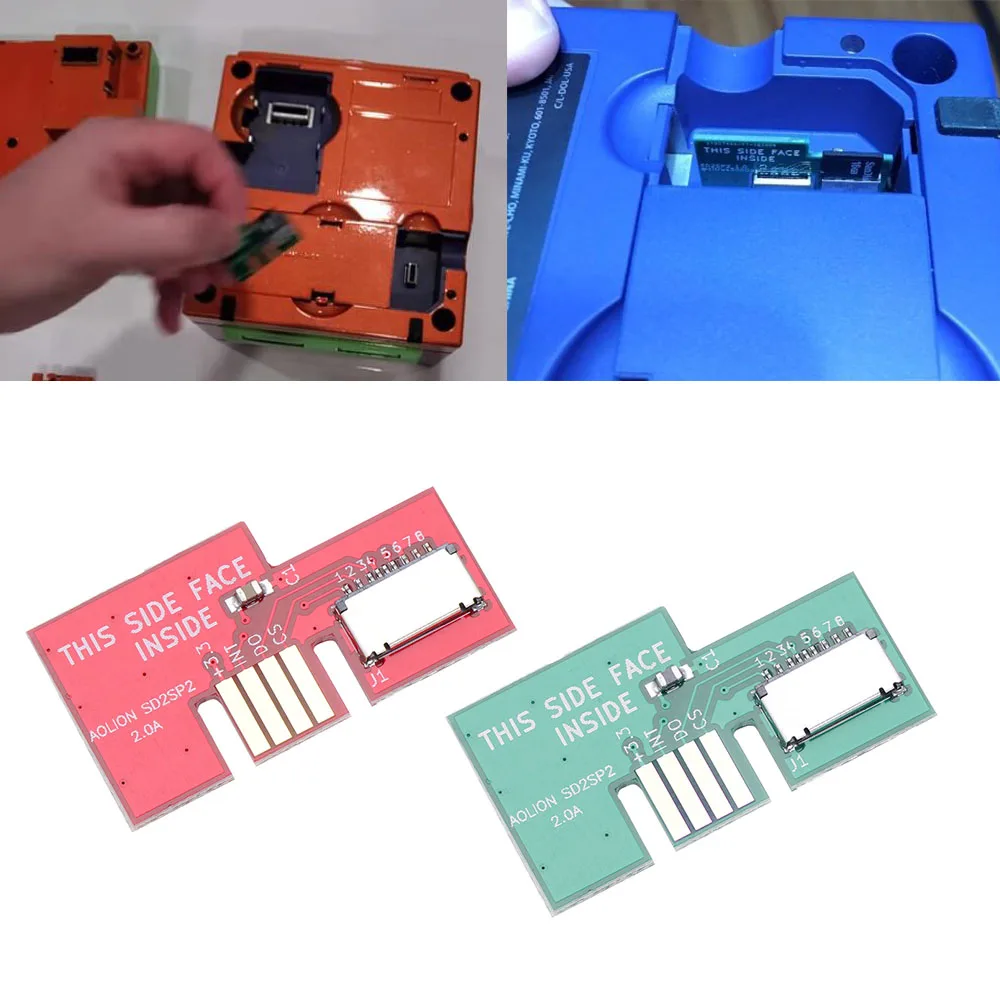 Адаптер карты памяти Micro SD TF 1 шт. картридер для GameCube SD2SP2 SDLoad SDL профессиональный