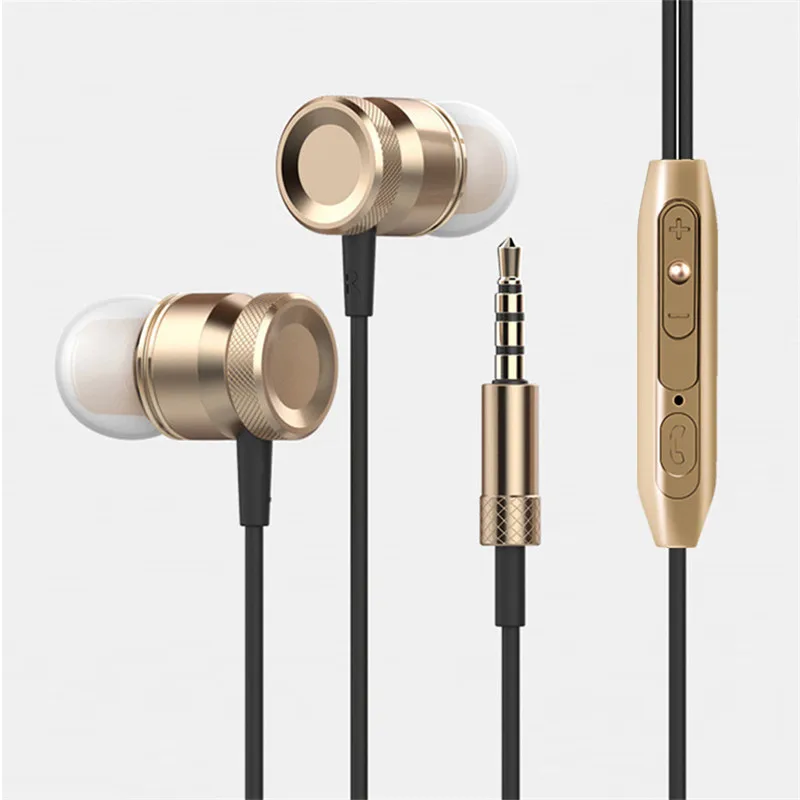 Проводные наушники с микрофоном стерео Hi-Fi наушники-вкладыши двойным драйвером