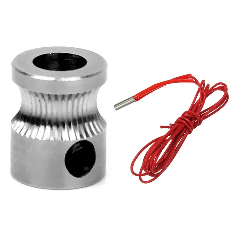 Аксессуары для 3D-принтера 2 шт.: 1 шт. экструдер MK8 шестерня 5 мм отверстие филамента