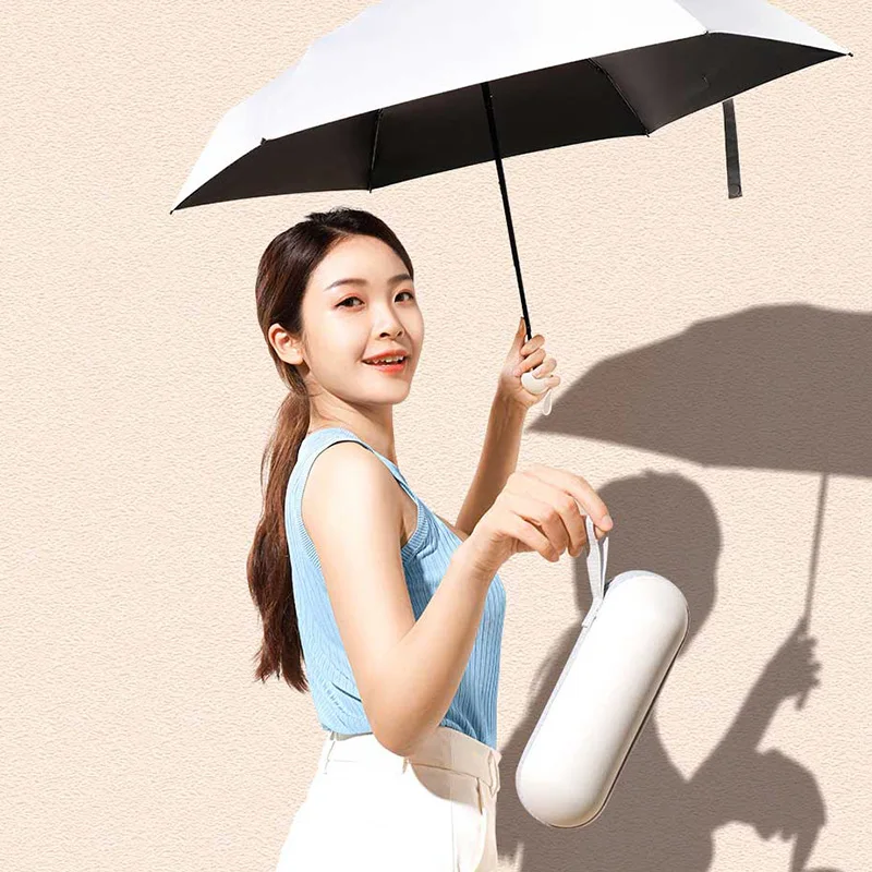 Складной пляжный зонт от дождя Женский Карманный уличный мини солнца японский