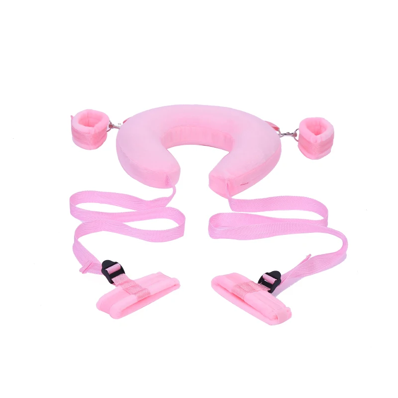 Для взрослых игр БДСМ руки и ноги Связывание ремень u-образная Подушка бондаж