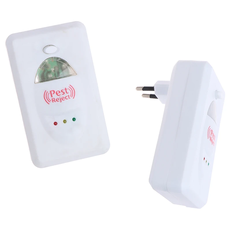 

1Pcs Pest Reject Ultrasound Mouse Cockroach Repeller Device Insect Rats Spiders Mosquito Killer Pest Control Household Pest