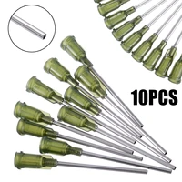20pcsset blunt dispensing needles luer lock tips 1 5 14 gauge syringe needle tips for diy gluing filling ink oil welding flux