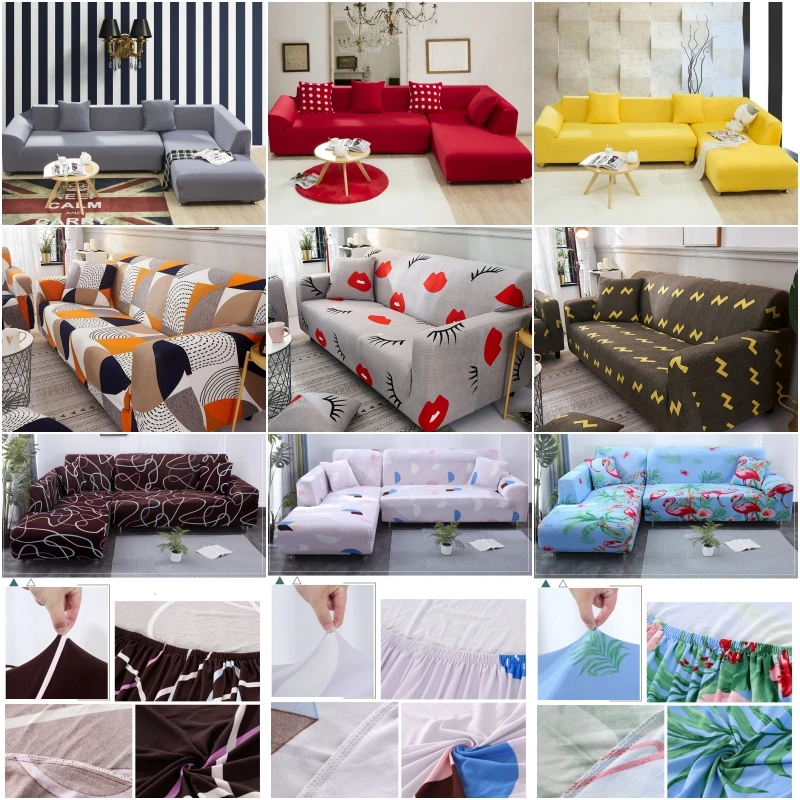 Современный эластичный чехол для дивана гостиной спандекс чехлы диванов плотная
